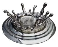 Всплеск воды из нержавеющей стали (517626) монтаж арт-объект  в Вельске