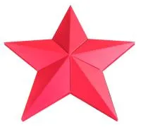 Красная звезда на памятник ø 250 мм. (517621) производство обелиск - стела пустотелая  в Вельске