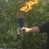 Факел на праздник Сахалин (197156) производство жидкость факелы ø 135 мм. ветроустойчивая  в Вельске