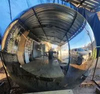 Сфера шар ø 2000 мм. (514274) производство арт-объект пустотелая в Вельске