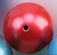 Ёлочный шар красный (518840) ∅ 500 мм. Вельск