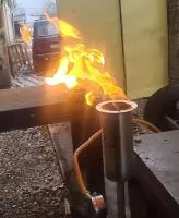 Газовая горелка 82 (517542) монтаж комплект ГВД 379 10 89 00 ПС ø мм. ветроустойчивая  в Вельске