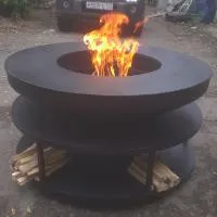 Стол для костра поленница (197212) поставка все ø 1000 мм. универсальная  в Вельске