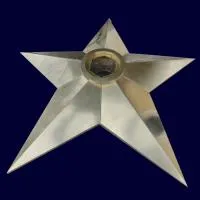 Звезда латунь ø 1500 мм. (1626) сертификат комплект горелка ГВД 379 10 89 00 ПС вечный огонь пустотелая  в Вельске