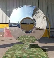 Линза арт объект (519058) ∅ 1000 сталь AISI304 Вельск 