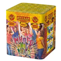 Салют Много-Много Радости New РС6336 купить от производителя Русская Пиротехника — Вельск