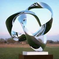 Кольца из нержавеющей стали скульптура (518288) производство арт-объект  в Вельске