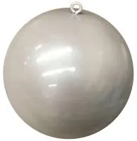 Новогодний шар белый (518857) ∅ 250 мм. Вельск