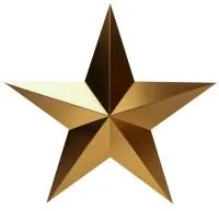 Звезда СССР накладка на стелу листовая бронза в Вельске (518487)