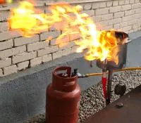 Газовая горелка электро розжиг (514267) монтаж вечный огонь ø 154 мм. ветроустойчивая  в Вельске