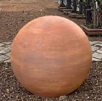 Железный шар сталь кортен (518914) ∅ 1350 мм. Вельск