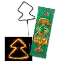 Бенгальские огни фигурные Елочка 250-2 ТР163 купить от производителя Троицкий снаряжательный завод — Вельск