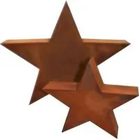 Звезда на монумент кортеновская сталь в Вельске (518500)