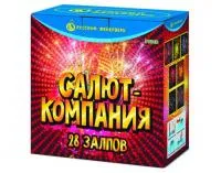 Фейерверк Салют-компания Р7318 купить от производителя Русский Фейерверк — Вельск