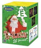 Батарея салютов Ё-Ёлка Р7062 купить от производителя Русский Фейерверк — Вельск