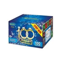 Батарея салютов 100 Карат Р7332 купить от производителя Русский Фейерверк — Вельск