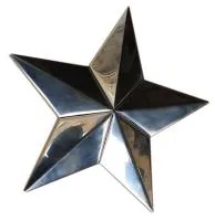 Звезда на стелу обелиск (197202) монтаж - стела памятник ø 250 мм. пустотелая  в Вельске