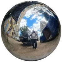 Полая сфера ø 1000 мм. (514269) производство - арт-объект пустотелая  в Вельске