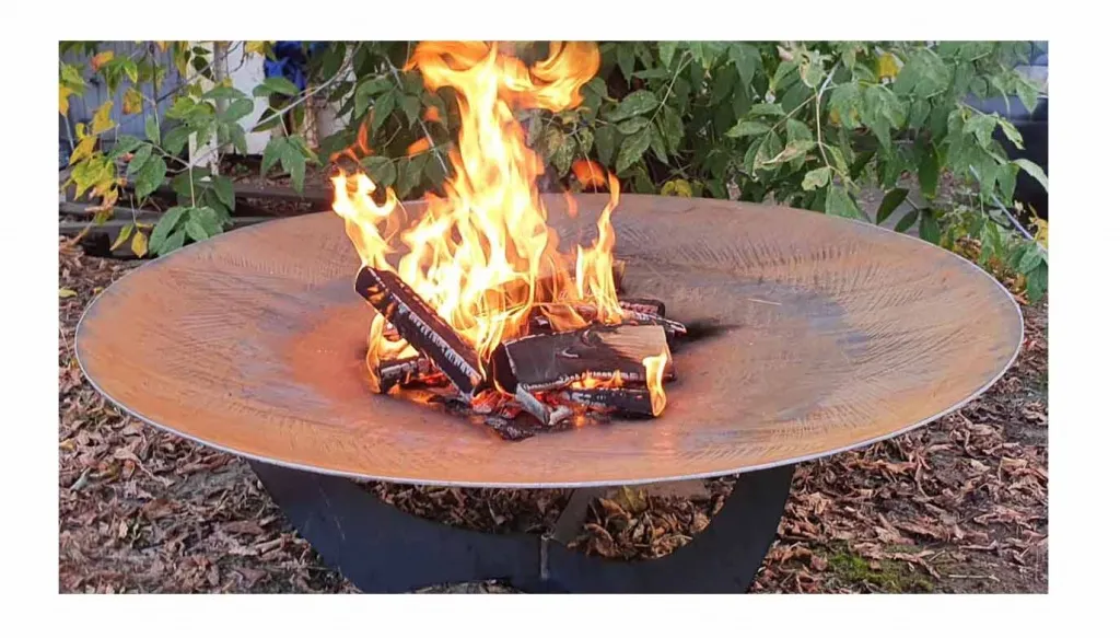 Стальная чаша для костра - конструкционная сталь марки 08 ПС